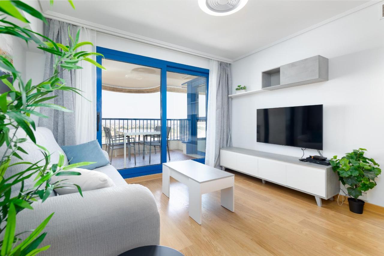 Apartup Patacona Surfing Beach Valencia Bagian luar foto