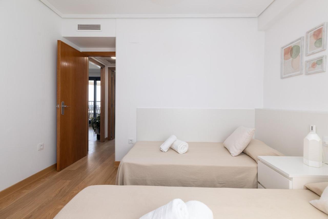 Apartup Patacona Surfing Beach Valencia Bagian luar foto