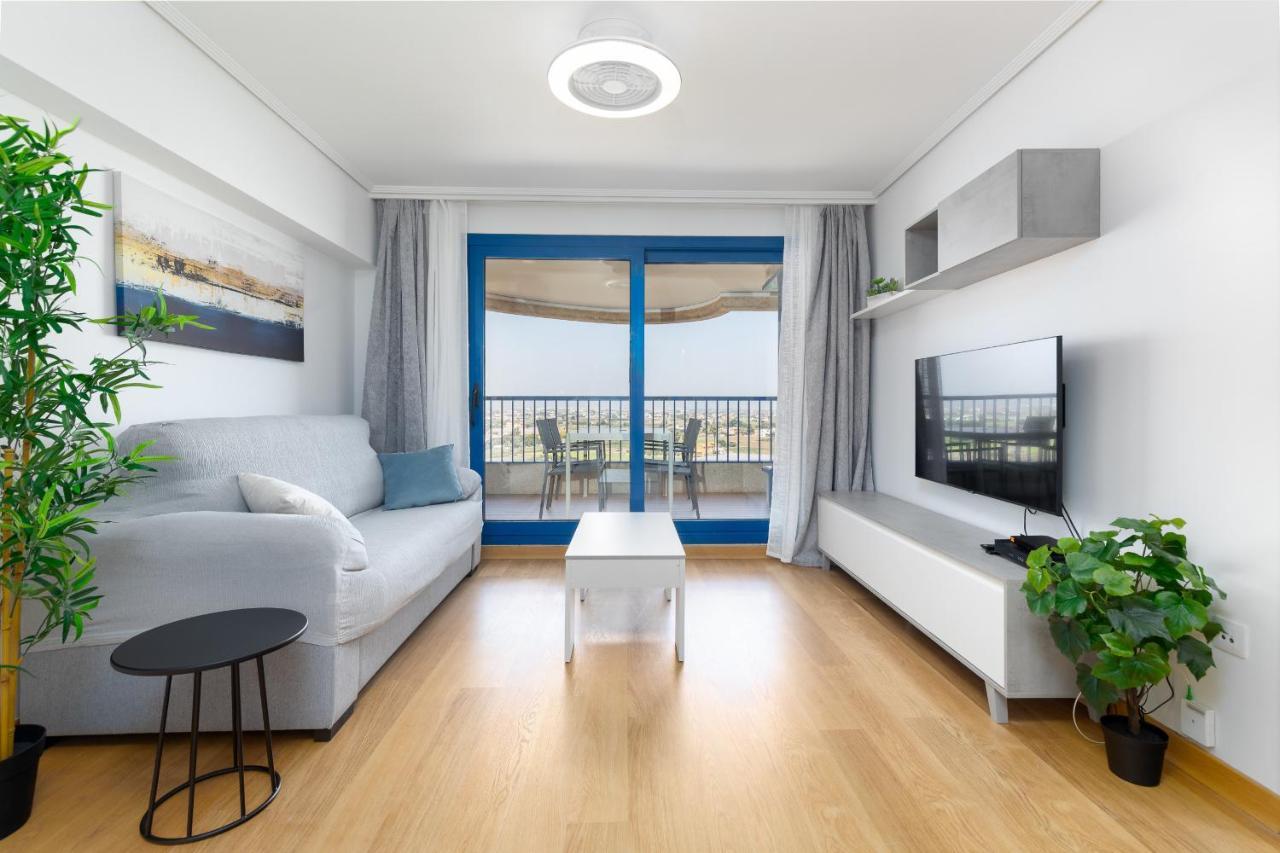 Apartup Patacona Surfing Beach Valencia Bagian luar foto