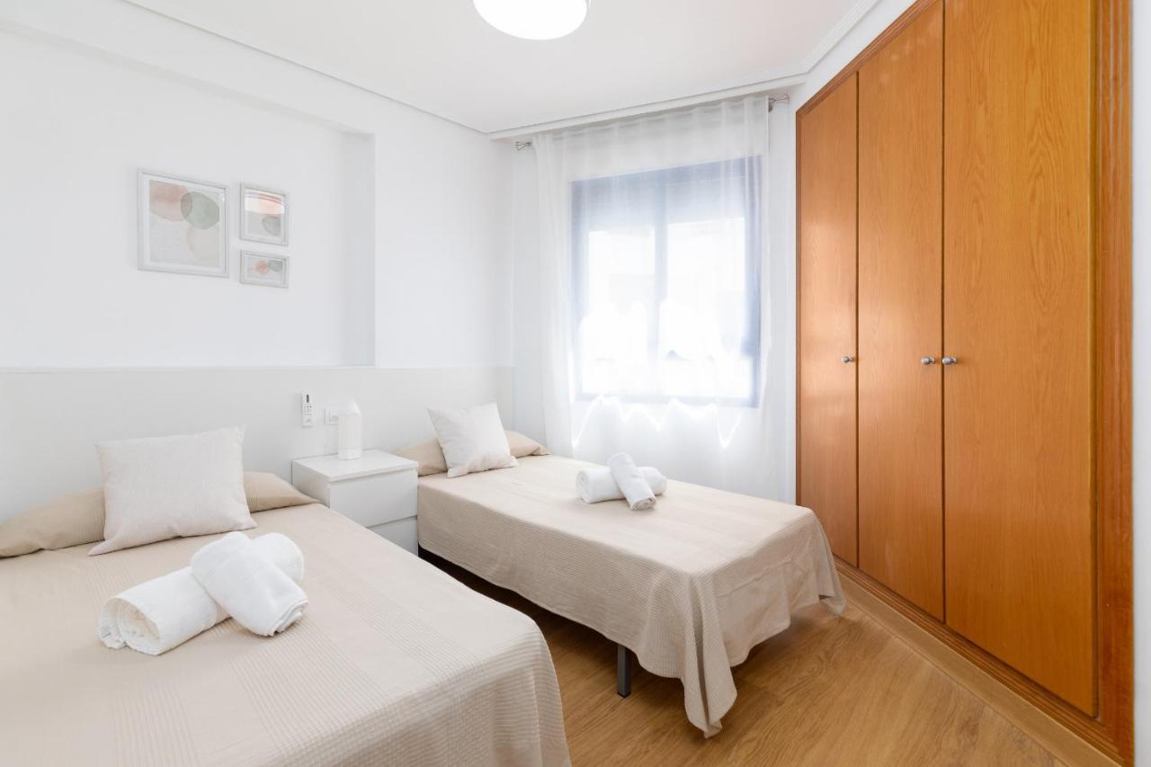 Apartup Patacona Surfing Beach Valencia Bagian luar foto